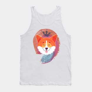 Corgi king Tank Top